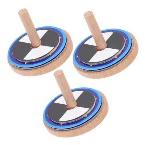 SUPVOX 3 Sätze Bunte Holzkreisel DIY Gyro Farbenfrohe Leichte Holzkreisel Hand Auge koordination und Kreativität für Jungen und Mädchen SUPVOX 3 Sätze Bunte Holzkreisel DIY Gyro Farbenfrohe Leichte Holzkreisel Hand Auge koordination und Kreativität für Jungen und Mädchen von Supvox