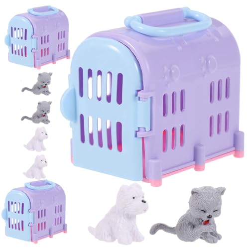SUPVOX 3 Sätze Haustierhausspielzeug Stellen Sie Sich vor, zu Simulation eines Haustierhauses Miniatur-Haustierhaus Mini-Hausfiguren kleines Plastik Zufällige Farbe SUPVOX 3 Sätze Haustierhausspielzeug Stellen Sie Sich vor, zu Simulation eines Haustierhauses Miniatur-Haustierhaus Mini-Hausfiguren kleines Plastik Zufällige Farbe von Supvox