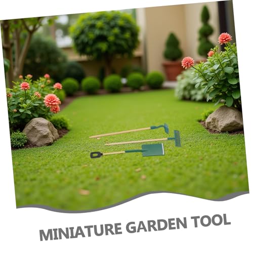 SUPVOX 3 Sätze Maßstab Mini Puppenhaus Garten Zubehör mit Schaufel Rechen Hacke Langlebig und Pädagogisch für Sammler SUPVOX 3 Sätze Maßstab Mini Puppenhaus Garten Zubehör mit Schaufel Rechen Hacke Langlebig und Pädagogisch für Sammler von Supvox