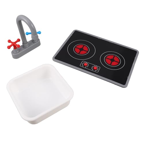 SUPVOX 3 Stück Küchenspielzeug Für Simulation Induktionsherd Rollenspiel-küchenspüle Küchen-spielwaschbecken-Wasserhahn So Tun, Als Ob Sie EIN Küchenspielzeug Plastik SUPVOX 3 Stück Küchenspielzeug Für Simulation Induktionsherd Rollenspiel-küchenspüle Küchen-spielwaschbecken-Wasserhahn So Tun, Als Ob Sie EIN Küchenspielzeug Plastik von Supvox