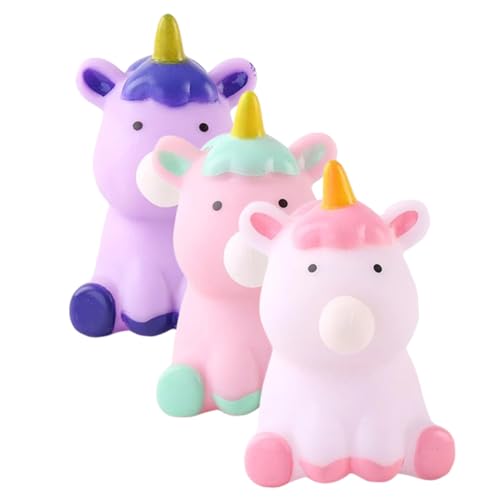 SUPVOX 3 Stück Teiliges Einhorn Squeeze aus Elastischem TPR Lustige Stressabbau Figuren für Erwachsene Tragbare Druckentlastung Party Deko und Geschenk SUPVOX 3 Stück Teiliges Einhorn Squeeze aus Elastischem TPR Lustige Stressabbau Figuren für Erwachsene Tragbare Druckentlastung Party Deko und Geschenk von Supvox