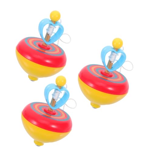 SUPVOX 3 Stück Teiliges Gyro Bunter Leuchtkreisel Stressabbau Leichtes Robustes Tops für Jungen und Mädchen Ab Jahren Fördert Hand Auge koordination Zufällige Farbe Zufällige Farbe von Supvox