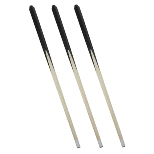 SUPVOX 3 Stück Teiliges Mini Billard Queue aus Holz Kurz und Robust für Anfänger Tragbarer Queue für Präzise Schüsse in Engen Räumen für Tischbillard Zuhause und Training von Supvox