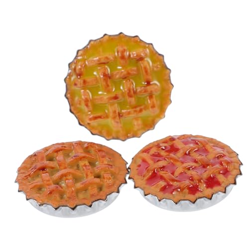 SUPVOX 3 Stück Teiliges Miniatur Food Modell Realistische Künstliche Kuchen Deko Resin Material Geeignet für Puppenhaus Kinderspielzeug und Food Display Vielseitig Einsetzbar für Party SUPVOX 3 Stück Teiliges Miniatur Food Modell Realistische Künstliche Kuchen Deko Resin Material Geeignet für Puppenhaus Kinderspielzeug und Food Display Vielseitig Einsetzbar für Party von Supvox