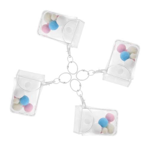 SUPVOX 3 Stück Transparente PVC Puppen Aufbewahrungstaschen Vielseitige Mini Figuren Display Hängebeutel mit Ketten Stilvolle Klare Umhängetasche für Ausflüge und Alltag SUPVOX 3 Stück Transparente PVC Puppen Aufbewahrungstaschen Vielseitige Mini Figuren Display Hängebeutel mit Ketten Stilvolle Klare Umhängetasche für Ausflüge und Alltag von Supvox