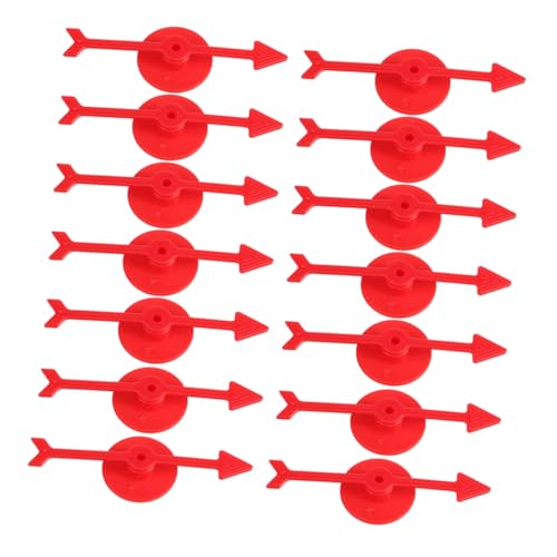 SUPVOX 30 Stück Teiliges Kunststoff Drehbare Spielpfeile Präzise Zeiger Spielzubehör für Brettspiele Unterricht und Party SUPVOX 30 Stück Teiliges Kunststoff Drehbare Spielpfeile Präzise Zeiger Spielzubehör für Brettspiele Unterricht und Party von Supvox