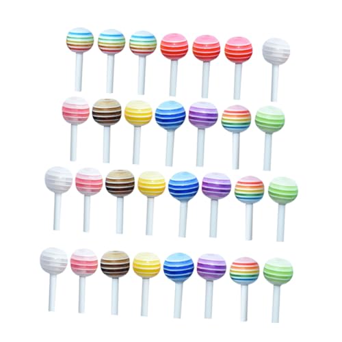 SUPVOX 30 Stück Teiliges Mini Lutscher Modell aus Farbigem Realistische Nachbildung Leichte und Stabile Deko für Foto Requisiten Bastelprojekte und Partydekoration Zufällige Farbe SUPVOX 30 Stück Teiliges Mini Lutscher Modell aus Farbigem Realistische Nachbildung Leichte und Stabile Deko für Foto Requisiten Bastelprojekte und Partydekoration Zufällige Farbe von Supvox
