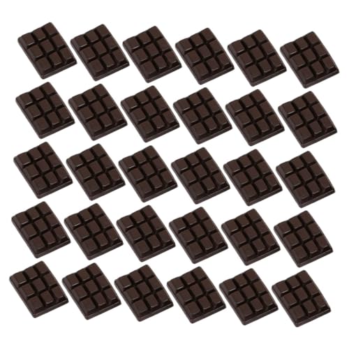 SUPVOX 30 Stück Teiliges Mini Schokoladen Realistische DIY Charms für Puppenhaus Dekoration Basteln Fotorequisiten für Handyhüllen Haarschmuck Kleine Kunstprojekte und Festliche Geschenke SUPVOX 30 Stück Teiliges Mini Schokoladen Realistische DIY Charms für Puppenhaus Dekoration Basteln Fotorequisiten für Handyhüllen Haarschmuck Kleine Kunstprojekte und Festliche Geschenke von Supvox
