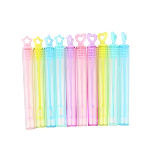 SUPVOX Leere Seifenblasenflasche 30 Stück Kleiner Blasenstäbe Für Kindergeburtstag Hochzeit Party Tragbare Seifenblasenbehälter in Herz Und Stern Ohne Flüssigkeit Für von Supvox