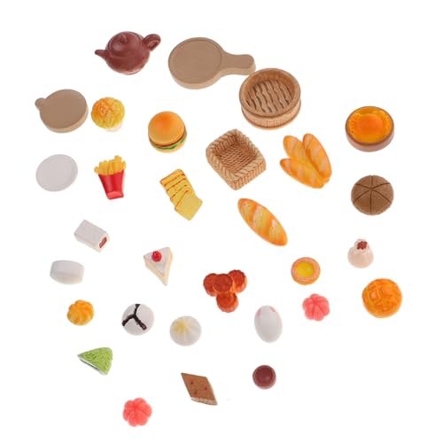 SUPVOX 30 Stück Teiliges Miniatur Lebensmittel Realistische Resin Miniaturfiguren Detailgetreue Puppenhaus Deko Kompakt und Vielseitig für DIY Puppenhaus Zubehör SUPVOX 30 Stück Teiliges Miniatur Lebensmittel Realistische Resin Miniaturfiguren Detailgetreue Puppenhaus Deko Kompakt und Vielseitig für DIY Puppenhaus Zubehör von Supvox
