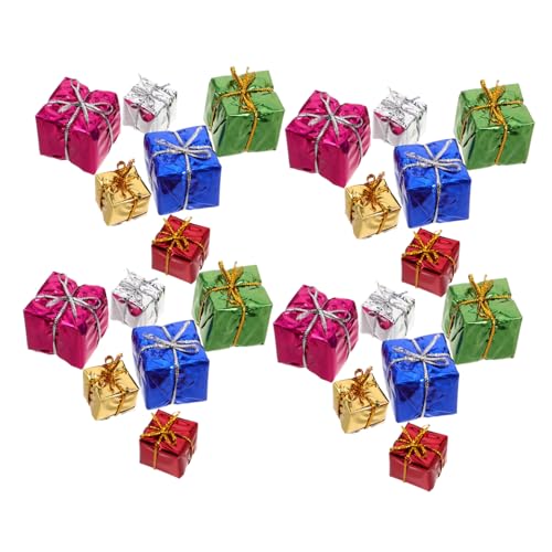 SUPVOX 30 Stück Teiliges Miniatur Weihnachtsgeschenkbox aus Schaumstoff Kleine Geschenkboxen für Puppenhaus Dekoration Mini Weihnachtsornamente für Bastelprojekte und Festliche Szenen SUPVOX 30 Stück Teiliges Miniatur Weihnachtsgeschenkbox aus Schaumstoff Kleine Geschenkboxen für Puppenhaus Dekoration Mini Weihnachtsornamente für Bastelprojekte und Festliche Szenen von Supvox