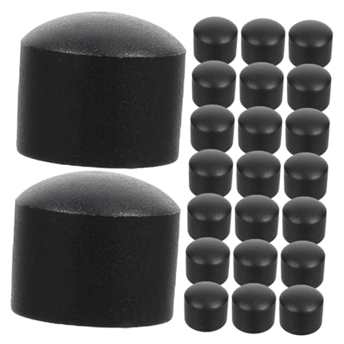 SUPVOX 30 Stück Teiliges Set Foosball Safety End Caps Kunststoff Rohrstopfen Schutzkappen für Tischfußballstangen Installieren Entfernen Nahtloses Design für Reibungsloses Spiel von Supvox