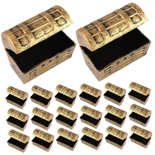 SUPVOX 32 Stück Teiliges Miniatur Schatzkisten Vintage Piratenstil Kleine Schatztruhe Kunststoff Schmuck Aufbewahrungsbox Für Puppenhaus Halloween Geburtstag Dekoration SUPVOX 32 Stück Teiliges Miniatur Schatzkisten Vintage Piratenstil Kleine Schatztruhe Kunststoff Schmuck Aufbewahrungsbox Für Puppenhaus Halloween Geburtstag Dekoration von Supvox