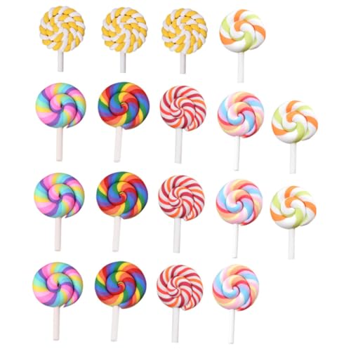 SUPVOX 35 Stück Teiliges Lollipop aus Hochwertigem Polymer Clay Realistische Bunte Lutscher Figuren für DIY Landschaft Handyhüllenverzierung und Miniatur Spielszene für Bastler SUPVOX 35 Stück Teiliges Lollipop aus Hochwertigem Polymer Clay Realistische Bunte Lutscher Figuren für DIY Landschaft Handyhüllenverzierung und Miniatur Spielszene für Bastler von Supvox
