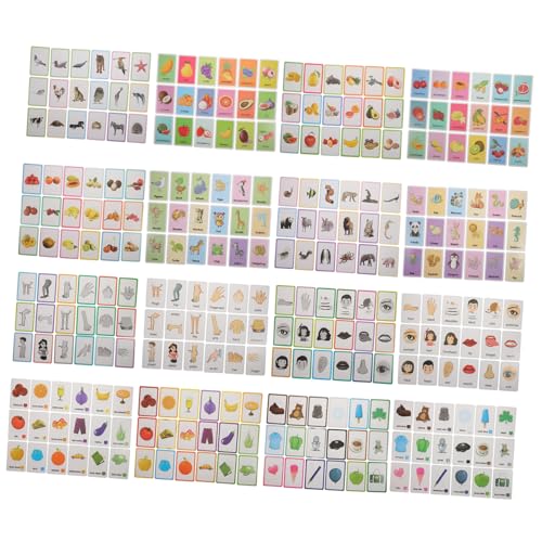 SUPVOX 4 Boxen Boxen Lernkarten Pädagogische Früherziehung Kognitive Tier und Früchtekarten Langlebig für Kleinkinder und Vorschule für Junge Mädchen SUPVOX 4 Boxen Boxen Lernkarten Pädagogische Früherziehung Kognitive Tier und Früchtekarten Langlebig für Kleinkinder und Vorschule für Junge Mädchen von Supvox