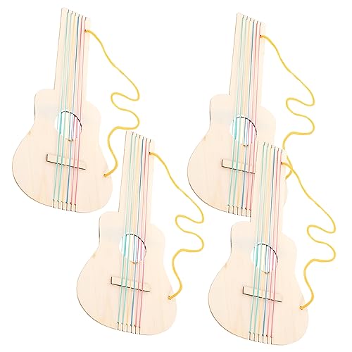 SUPVOX 4 Sätze DIY -Gitarre für DIY-Musikinstrument herstellen unvollendete Gitarre unfertige Leere Gitarre unvollendete, unlackierte Gitarre Musikinstrumente Holz SUPVOX 4 Sätze DIY -Gitarre für DIY-Musikinstrument herstellen unvollendete Gitarre unfertige Leere Gitarre unvollendete, unlackierte Gitarre Musikinstrumente Holz von Supvox