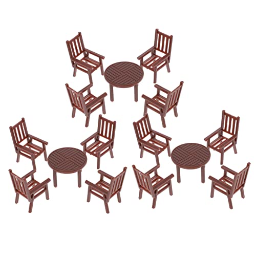 SUPVOX Kleiner Tisch Stuhl für Puppenhaus 4 Stück Miniaturmöbel mit Umweltfreundlichen Materialien für Spielhaus und Miniatur Szenen SUPVOX Kleiner Tisch Stuhl für Puppenhaus 4 Stück Miniaturmöbel mit Umweltfreundlichen Materialien für Spielhaus und Miniatur Szenen von Supvox