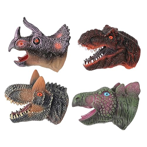 Supvox 4stücke Teiliges Dinosaurier Handpuppen Für Mädchen Kreative Handspielpuppen - Triceratops Brachiosaurus Fantasie Und Hand-Augen-koordination Supvox 4stücke Teiliges Dinosaurier Handpuppen Für Mädchen Kreative Handspielpuppen - Triceratops Brachiosaurus Fantasie Und Hand-Augen-koordination von Supvox