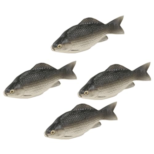 SUPVOX 4 Stück Künstliches Fischmodell Realistische Simulation für Aquarien und Teichdekoration Leichte und Tragbare Fischaquarienornamente Lebensechte Kunststofffische für Kreative SUPVOX 4 Stück Künstliches Fischmodell Realistische Simulation für Aquarien und Teichdekoration Leichte und Tragbare Fischaquarienornamente Lebensechte Kunststofffische für Kreative von Supvox