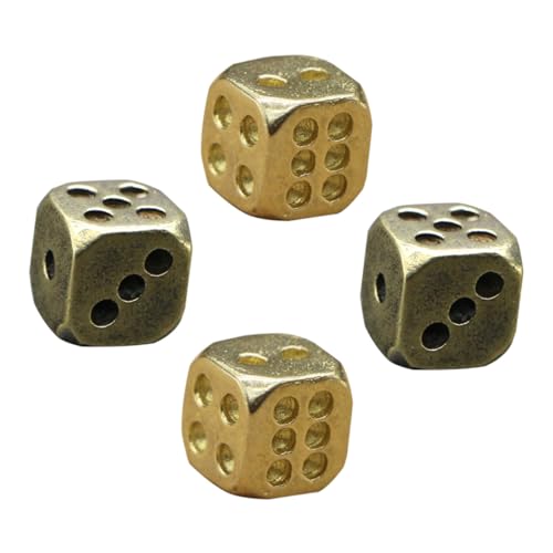 SUPVOX 4 Stück Messingwürfel Vintage Stil Dekorative Würfel Spiel Requisiten Hausdekor Nachtclub Zubehör Handpoliert Robust und Stilvoll Zufällige Farbe Zufällige Farbe SUPVOX 4 Stück Messingwürfel Vintage Stil Dekorative Würfel Spiel Requisiten Hausdekor Nachtclub Zubehör Handpoliert Robust und Stilvoll Zufällige Farbe Zufällige Farbe von Supvox