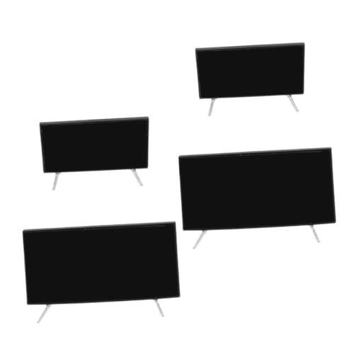 SUPVOX 4 Stück Mini Simulationsfernseher Dekor Mini Fernseher Simulationsmodell Puppenhaus Szenografiezubehör Puppenhausmöbel Fernseher Puppenhaus Szenerie Requisiten Kleiner SUPVOX 4 Stück Mini Simulationsfernseher Dekor Mini Fernseher Simulationsmodell Puppenhaus Szenografiezubehör Puppenhausmöbel Fernseher Puppenhaus Szenerie Requisiten Kleiner von Supvox