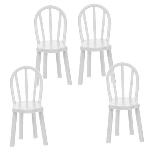 SUPVOX 4 Stück Miniaturmöbel Set Teilig Klassischer Stil Mini Stühle für Puppenhaus Realistische Möbel Dekoration Sicher und Leicht für DIY Miniaturprojekte SUPVOX 4 Stück Miniaturmöbel Set Teilig Klassischer Stil Mini Stühle für Puppenhaus Realistische Möbel Dekoration Sicher und Leicht für DIY Miniaturprojekte von Supvox