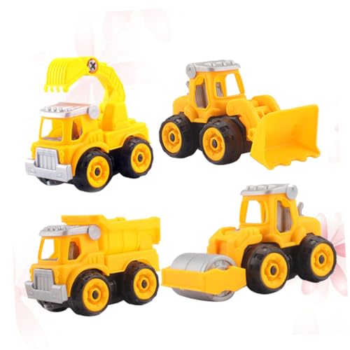 SUPVOX 4 Stück Teiliges DIY Baufahrzeug Spielzeugset zum Zusammenbauen Kreatives Modell LKW und Bagger Pädagogisches Konstruktionsspielzeug für Ab Jahren Fördert Feinmotorik und Hand SUPVOX 4 Stück Teiliges DIY Baufahrzeug Spielzeugset zum Zusammenbauen Kreatives Modell LKW und Bagger Pädagogisches Konstruktionsspielzeug für Ab Jahren Fördert Feinmotorik und Hand von Supvox