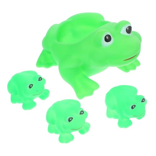 SUPVOX 4 Stück Teiliges Frosch Badewannenspielzeug aus Sicherem Vinyl Weiche Textur Fördert Eltern Junge Mädchen Interaktion Lustige und Lehrreiche Badespielzeuge für Junge Mädchen und SUPVOX 4 Stück Teiliges Frosch Badewannenspielzeug aus Sicherem Vinyl Weiche Textur Fördert Eltern Junge Mädchen Interaktion Lustige und Lehrreiche Badespielzeuge für Junge Mädchen und von Supvox