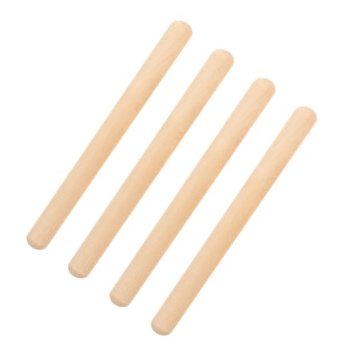 SUPVOX 4 Stück Teiliges Holz Rhythmusstäbe Percussion Instrumente Tragbare Schlaginstrumente für Glatte Oberfläche Sicher und Geruchlos für Musikunterricht und Geburtstagsspielzeug SUPVOX 4 Stück Teiliges Holz Rhythmusstäbe Percussion Instrumente Tragbare Schlaginstrumente für Glatte Oberfläche Sicher und Geruchlos für Musikunterricht und Geburtstagsspielzeug von Supvox
