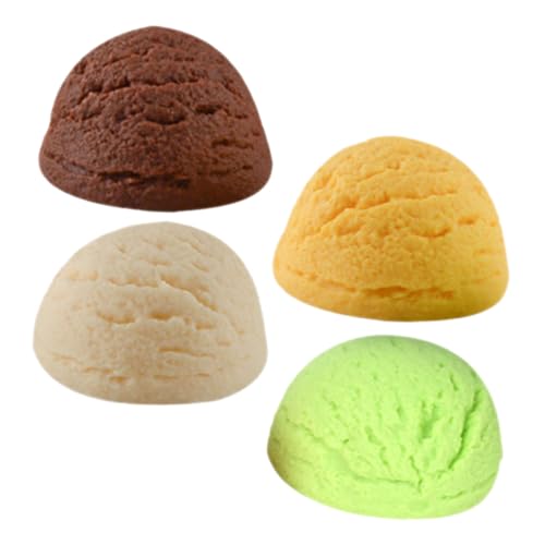 SUPVOX 4 Stück Teiliges Künstliche Eiscreme Kugeln aus Langlebigem Realistische Nachbildung für Fotografie Requisiten Dekorationen in Küche Laden Festen und Vitrinen Vielseitig SUPVOX 4 Stück Teiliges Künstliche Eiscreme Kugeln aus Langlebigem Realistische Nachbildung für Fotografie Requisiten Dekorationen in Küche Laden Festen und Vitrinen Vielseitig von Supvox