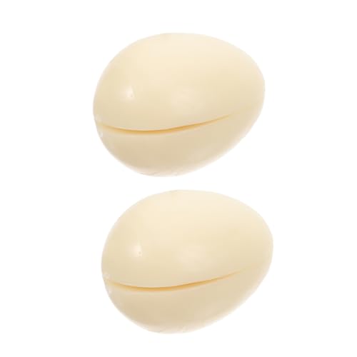 SUPVOX 4 Stück Teiliges Künstlicher Gekochter Eier aus PVC Realistische Nachbildung für Spielküchen Fotodekoration und Kreative Anwendungen Langlebig und Stabil für Requisite SUPVOX 4 Stück Teiliges Künstlicher Gekochter Eier aus PVC Realistische Nachbildung für Spielküchen Fotodekoration und Kreative Anwendungen Langlebig und Stabil für Requisite von Supvox