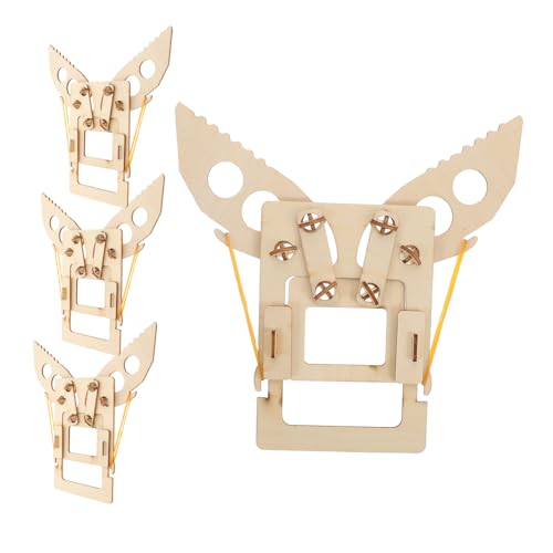 SUPVOX 4 Stück Teiliges Mechanisches Stem Bausatz aus Holz mit Puzzle DIY Montage Fördert Kreativität Mechanisches Verständnis und Praktische Fähigkeiten für Jugendliche im SUPVOX 4 Stück Teiliges Mechanisches Stem Bausatz aus Holz mit Puzzle DIY Montage Fördert Kreativität Mechanisches Verständnis und Praktische Fähigkeiten für Jugendliche im von Supvox