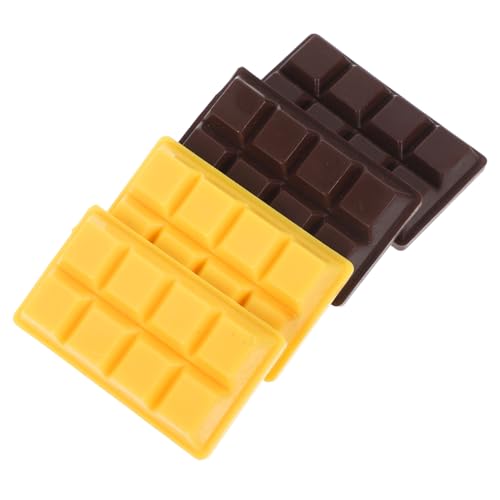 SUPVOX 4 Stück Teiliges Resin Schokoladen Deko Realistische Kleine Schokoladen Nachbildung Leicht zu Reinigen Vielseitig als Party und Foto Requisite Naturgetreu Kompakt und Dekorativ SUPVOX 4 Stück Teiliges Resin Schokoladen Deko Realistische Kleine Schokoladen Nachbildung Leicht zu Reinigen Vielseitig als Party und Foto Requisite Naturgetreu Kompakt und Dekorativ von Supvox