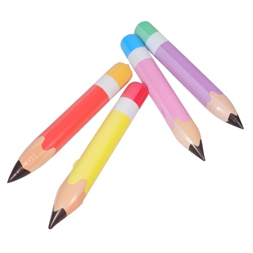 SUPVOX 4 Stück Teiliges Riesiger Aufblasbarer Bleistifte aus PVC Bunte Partydeko für Schulanfang Abschlussfeier Wiederverwendbar Robustes Material für Klassenzimmer und Eventgestaltung SUPVOX 4 Stück Teiliges Riesiger Aufblasbarer Bleistifte aus PVC Bunte Partydeko für Schulanfang Abschlussfeier Wiederverwendbar Robustes Material für Klassenzimmer und Eventgestaltung von Supvox