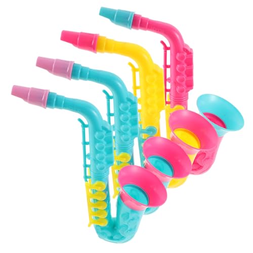 SUPVOX 4 Stück Teiliges Saxophon aus Glattem Leichtem Kunststoff Realistische Blasinstrument Simulation zur Musikalischen Früherziehung Tragbar und Einfach zu Bedienen SUPVOX 4 Stück Teiliges Saxophon aus Glattem Leichtem Kunststoff Realistische Blasinstrument Simulation zur Musikalischen Früherziehung Tragbar und Einfach zu Bedienen von Supvox
