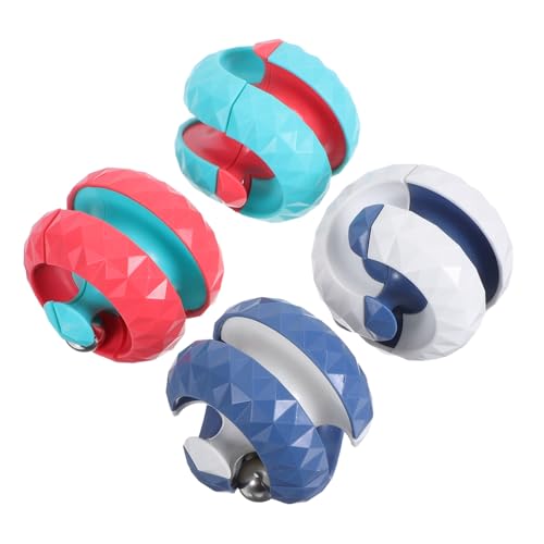 SUPVOX 4 Stück Teiliges Tragbares Orbit-Ball Beruhigende Fidget-Kugel mit Präziser Rotation Stressreduzierend für Erwachsene für Büro Reisen und Zuhause SUPVOX 4 Stück Teiliges Tragbares Orbit-Ball Beruhigende Fidget-Kugel mit Präziser Rotation Stressreduzierend für Erwachsene für Büro Reisen und Zuhause von Supvox