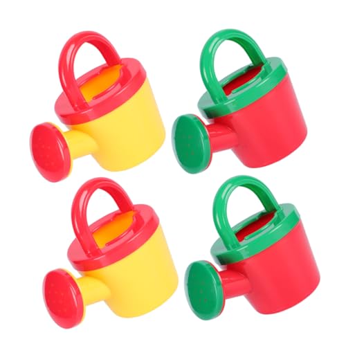 SUPVOX 4 Stück Teiliges Wasserspielzeug für Mini Gießkannen aus Kindersicherem PP Vielseitige Badewannen und Strandspritzspielzeuge zur Motorischer Fähigkeiten und Spielerischem Lernen von Supvox