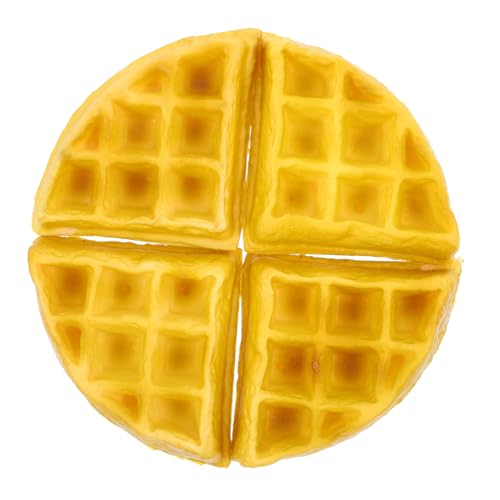 SUPVOX 4 Stücke Waffelform Kreative gefälschte Waffel Waffelpartydekorationen Essen realistisch Flache Waffel falsch Gefälschte Lebensmittelspielzeug Waffelspielzeug Schaum Gelb SUPVOX 4 Stücke Waffelform Kreative gefälschte Waffel Waffelpartydekorationen Essen realistisch Flache Waffel falsch Gefälschte Lebensmittelspielzeug Waffelspielzeug Schaum Gelb von Supvox