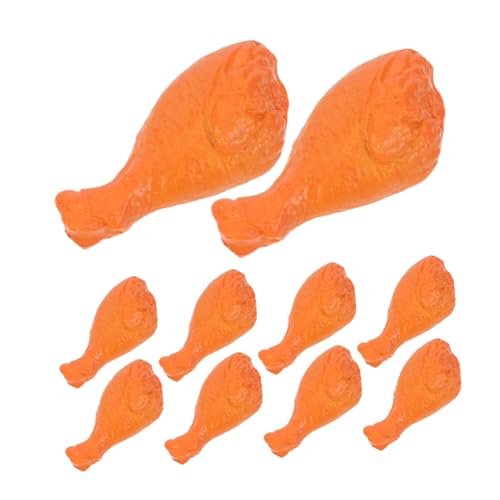 SUPVOX 40 Stück Realistische Mini Hähnchenkeulen aus Robustem Material Lebensechte Simulation Gefälschter Hähnchenschenkel für Puppenhaus Tragbare Mini Fleischrequisiten für Puppenküchen SUPVOX 40 Stück Realistische Mini Hähnchenkeulen aus Robustem Material Lebensechte Simulation Gefälschter Hähnchenschenkel für Puppenhaus Tragbare Mini Fleischrequisiten für Puppenküchen von Supvox