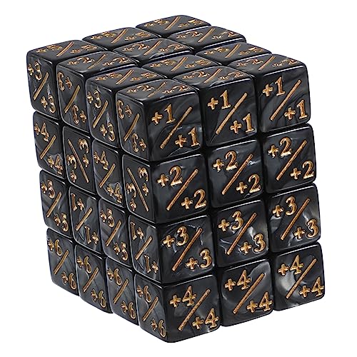SUPVOX 48 Stück Teiliges Acryl Counter Dice Set mit Plus Minus Symbolen Doppelseitige Spielwürfel für CCG Kartenspiel Zubehör Ästhetische Token Würfel für Brett und Partyspiele Praktische SUPVOX 48 Stück Teiliges Acryl Counter Dice Set mit Plus Minus Symbolen Doppelseitige Spielwürfel für CCG Kartenspiel Zubehör Ästhetische Token Würfel für Brett und Partyspiele Praktische von Supvox