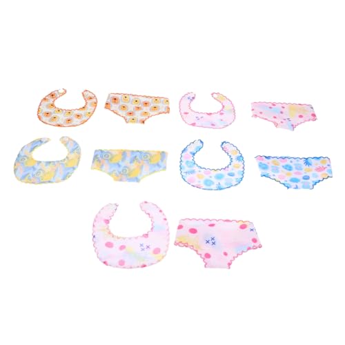 SUPVOX 5 Sätze Puppenwindeln aus Weichem Material Buntes Design Verstellbar Geeignet für Puppen Perfektes Zubehör für Kreatives Rollenspiel und Geschenkidee SUPVOX 5 Sätze Puppenwindeln aus Weichem Material Buntes Design Verstellbar Geeignet für Puppen Perfektes Zubehör für Kreatives Rollenspiel und Geschenkidee von Supvox