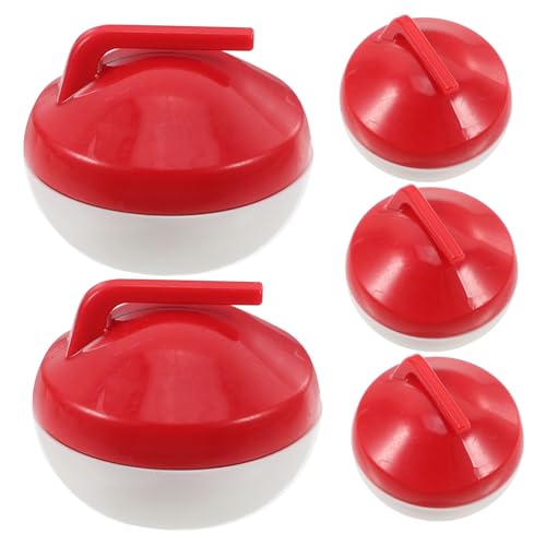SUPVOX 5 Stück Mini Curling Bälle Set Indoor Curling Bälle für Tischspiel für Geschicklichkeit und Spaß Sicheres Material für Ganze Familie von Supvox