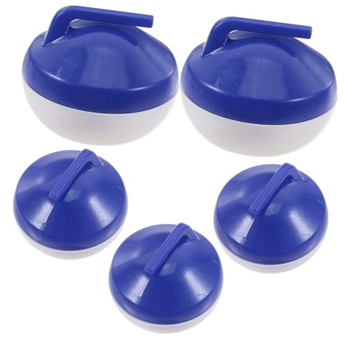 SUPVOX 5 Stück Mini Curling Spielset für Teiliges Tischspiel mit Curling Bällen für Drinnen Lernspielzeug für Motorische Fähigkeiten und Interaktive Unterhaltung SUPVOX 5 Stück Mini Curling Spielset für Teiliges Tischspiel mit Curling Bällen für Drinnen Lernspielzeug für Motorische Fähigkeiten und Interaktive Unterhaltung von Supvox