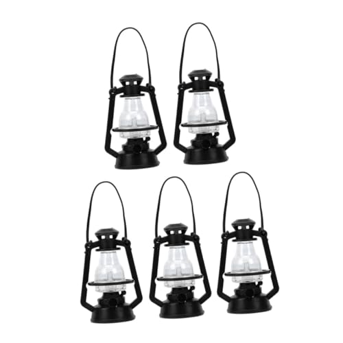 SUPVOX 5 Stück Miniatur Kerosinlampen Modell Schwarz Vintage Dekorative Laternen für Puppenhaus DIY Mikro Landschaft Fotorequisiten SUPVOX 5 Stück Miniatur Kerosinlampen Modell Schwarz Vintage Dekorative Laternen für Puppenhaus DIY Mikro Landschaft Fotorequisiten von Supvox