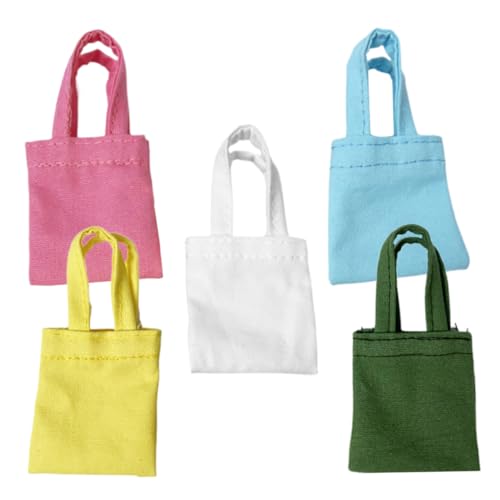 SUPVOX 5 Stück Puppenhauszubehör Tasche klein für Miniatur Mikroszenenverzierungen Fotografie -Requisite Puppenzubehör Puppenhaus-Fotografie-Requisiten Segeltuch SUPVOX 5 Stück Puppenhauszubehör Tasche klein für Miniatur Mikroszenenverzierungen Fotografie -Requisite Puppenzubehör Puppenhaus-Fotografie-Requisiten Segeltuch von Supvox