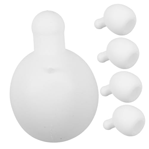 SUPVOX 5 Stück Teiliges DIY Blasenkern für Quetschspielzeug Austauschbare Weiße Innenbälle Leichtes Zubehör zur Stressreduktion Geeignet für Puppen und Bastelprojekte SUPVOX 5 Stück Teiliges DIY Blasenkern für Quetschspielzeug Austauschbare Weiße Innenbälle Leichtes Zubehör zur Stressreduktion Geeignet für Puppen und Bastelprojekte von Supvox