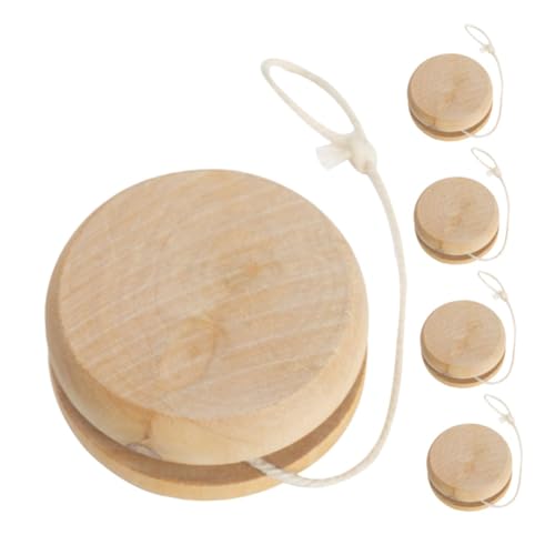 SUPVOX 5 Stück Teiliges Holz Yo Yo Unisex Outdoor für Durchmesser Fördert Geschicklichkeit und Kreativität für Gemeinsames und Lernen SUPVOX 5 Stück Teiliges Holz Yo Yo Unisex Outdoor für Durchmesser Fördert Geschicklichkeit und Kreativität für Gemeinsames und Lernen von Supvox