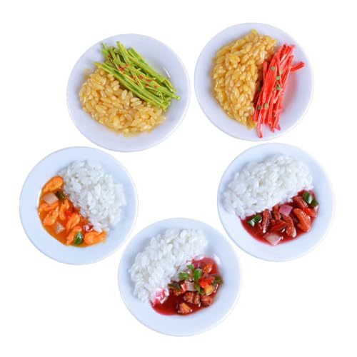 SUPVOX 5 Stück Teiliges PVC Spielküche Lebensmittelmodell Realistische Fake Food Deko für Kinderspielküche Leicht Geruchsneutral Langlebig als Fotorequisite und Tischdekoration SUPVOX 5 Stück Teiliges PVC Spielküche Lebensmittelmodell Realistische Fake Food Deko für Kinderspielküche Leicht Geruchsneutral Langlebig als Fotorequisite und Tischdekoration von Supvox