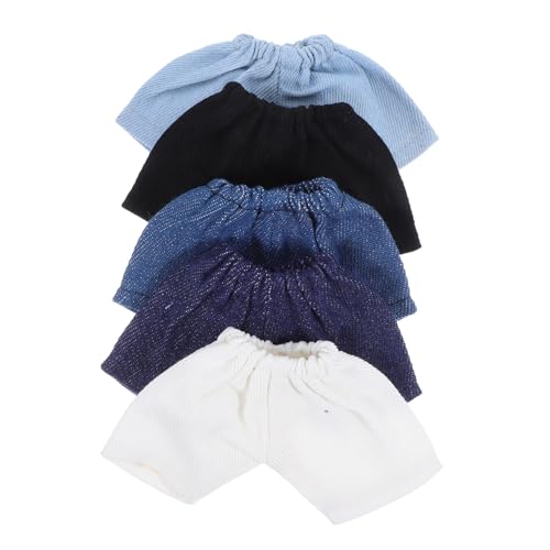 Supvox 5stücke Puppenhosen Aus Weichem Material Mit Elastischem Kurze Hosen Für Puppenzubehör in Kräftigen Farben Für Puppenkostüm-dekor Und Spielzeug von Supvox