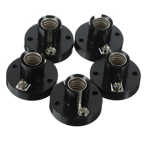 SUPVOX 5 Stück Teiliges Schraubfassung Robust Vielseitig für DIY Lichtlampen Sicher und Installieren für Elektrische Experimente und Beleuchtungszubehör SUPVOX 5 Stück Teiliges Schraubfassung Robust Vielseitig für DIY Lichtlampen Sicher und Installieren für Elektrische Experimente und Beleuchtungszubehör von Supvox